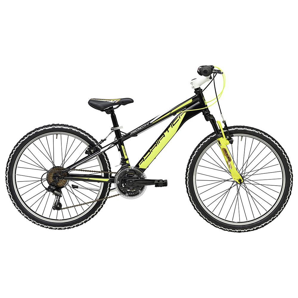 Bicicletta Mountain Bike Mtb 24"" Rock Acc 6v Nero / giallo - Foto 1