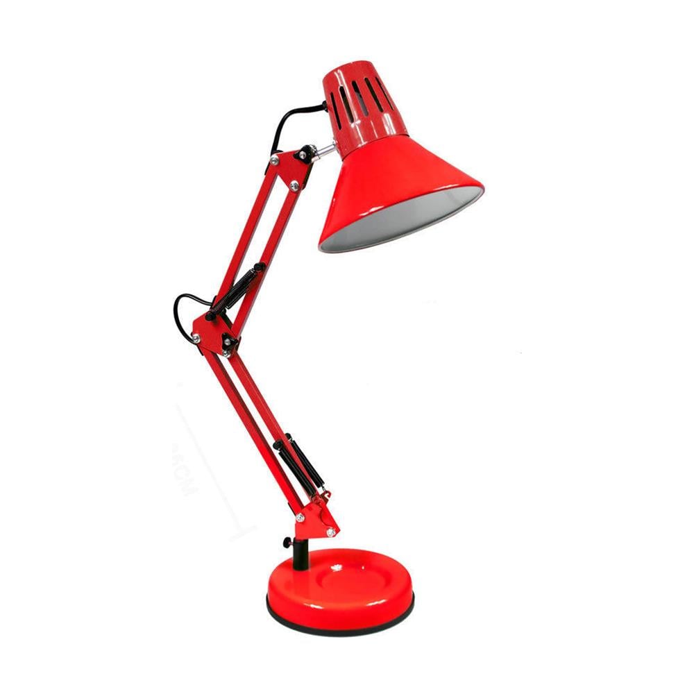 Lampada Da Scrivania Con Braccio Snodabile Luce Da Tavolo E27 Orientabile Td101 - Foto 1