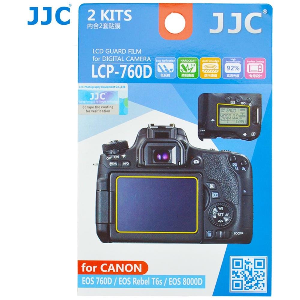Lcp-760d-pellicola Proteggi Schermo Lcd Per Canon Eos 700d / eos 8000d Fotocamera - Foto 1