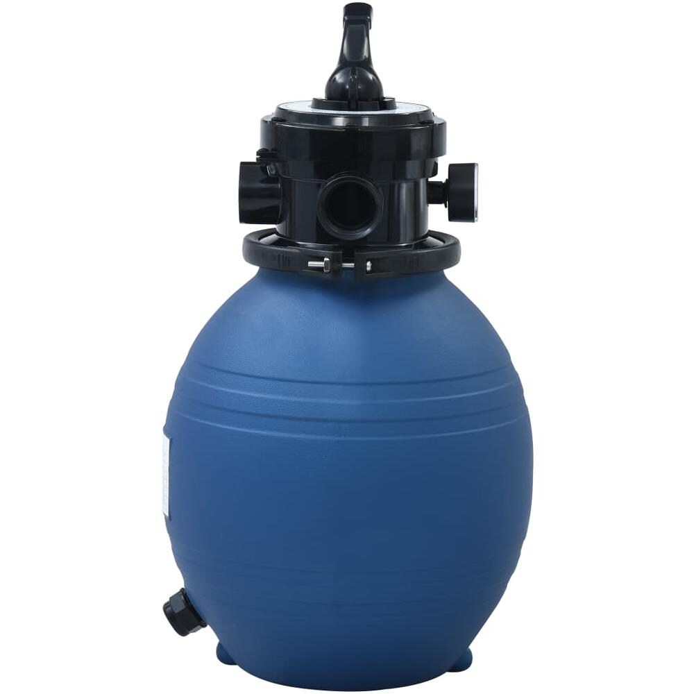 Filtro a Sabbia per Piscine Valvola a 4 Posizioni Blu 300 mm - Foto 3