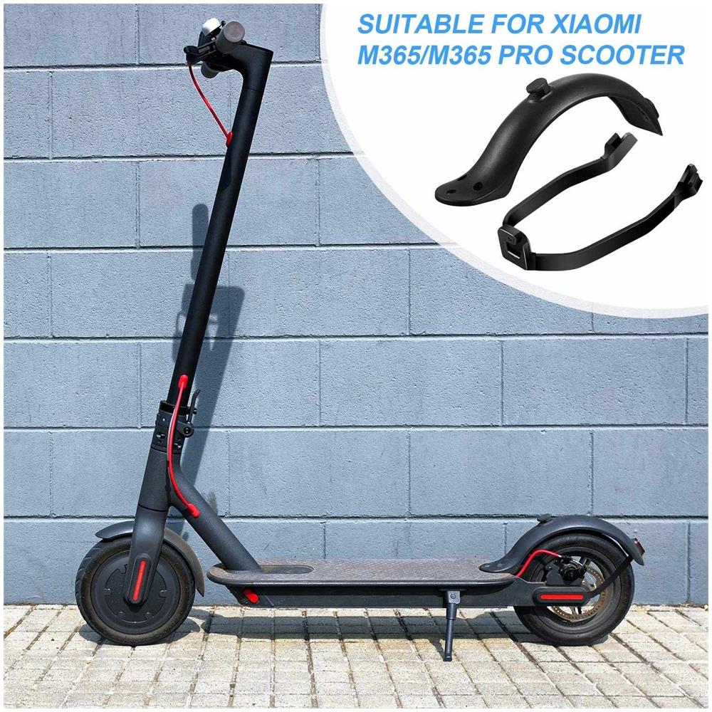 Paraspruzzi Posteriore Xiaomi M365 / M365 Pro Con Accessori Nero - Foto 2