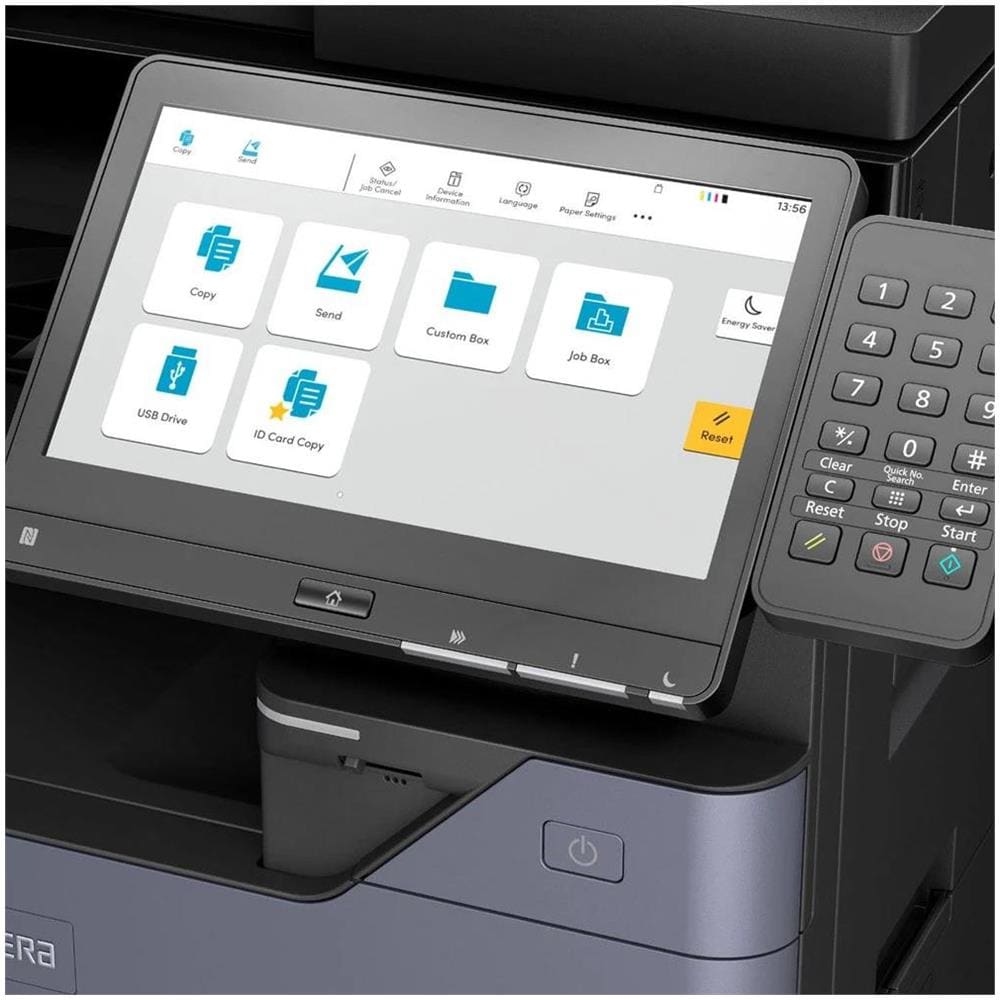 Stampante Multifunzione Taskalfa 4054ci con Funzione Copia Scansione Fax Laser a Colori A4 Velocità Stampa 40 Ppm Display Touch 10.1" Colore Nero - Foto 4