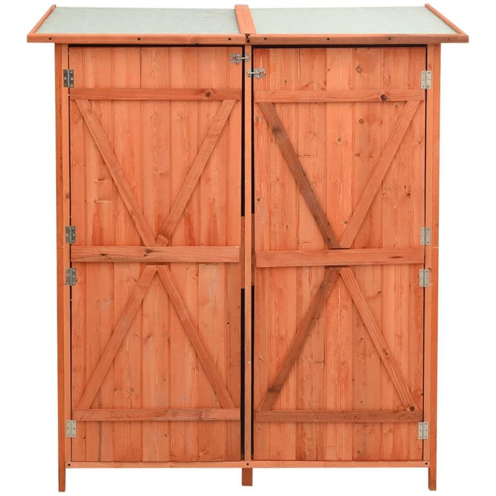 Capanno Attrezzi da Giardino 140x75x160 cm in Massello di Abete - Foto 3