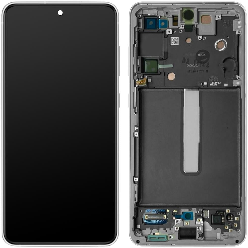 Blocco Completo Galaxy S21 Fe Lcd Touchscreen Originale White - Foto 1