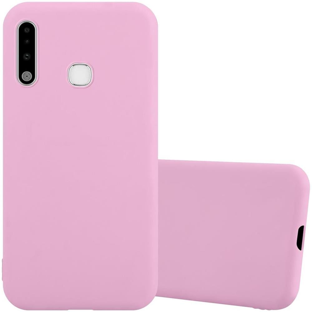 Custodia Compatibile Con Samsung Galaxy A70e In Candy Rosa - Coperchio Protettivo In Silicone Tpu Flessibile - Foto 1