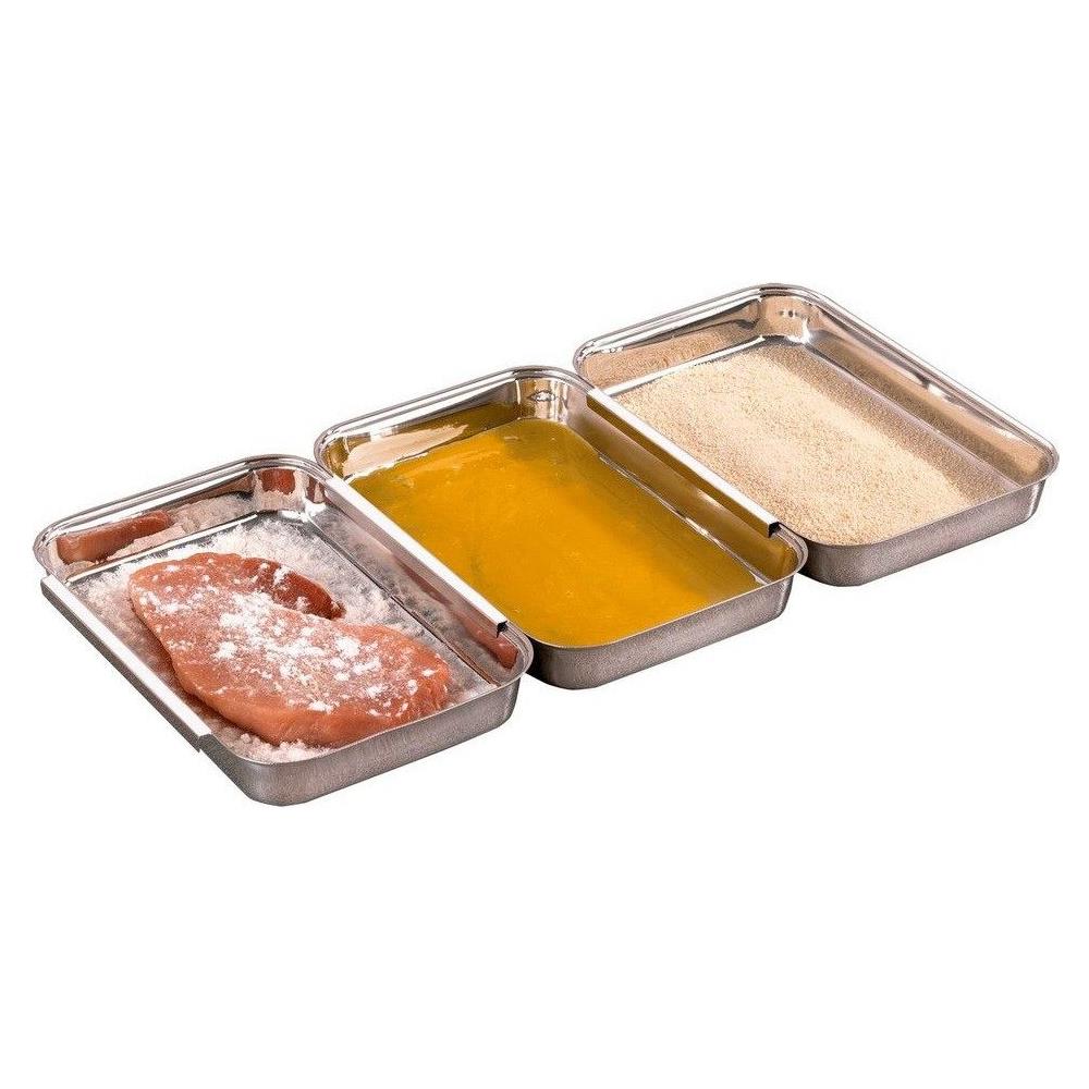 Set Per Impanatura, In Acciaio Inox - Foto 1