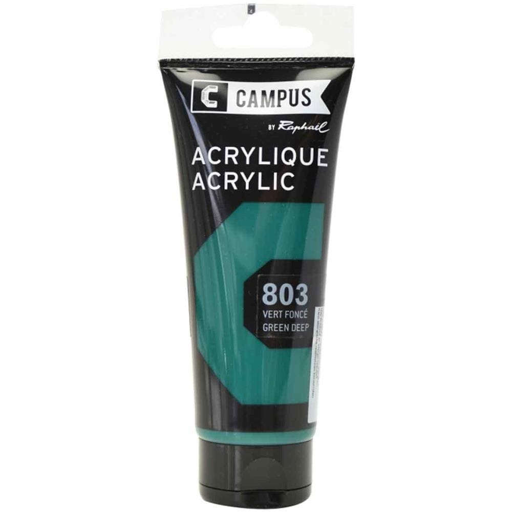 Pittura Acrilica 100 Ml - Verde Scuro N°803 - Foto 1