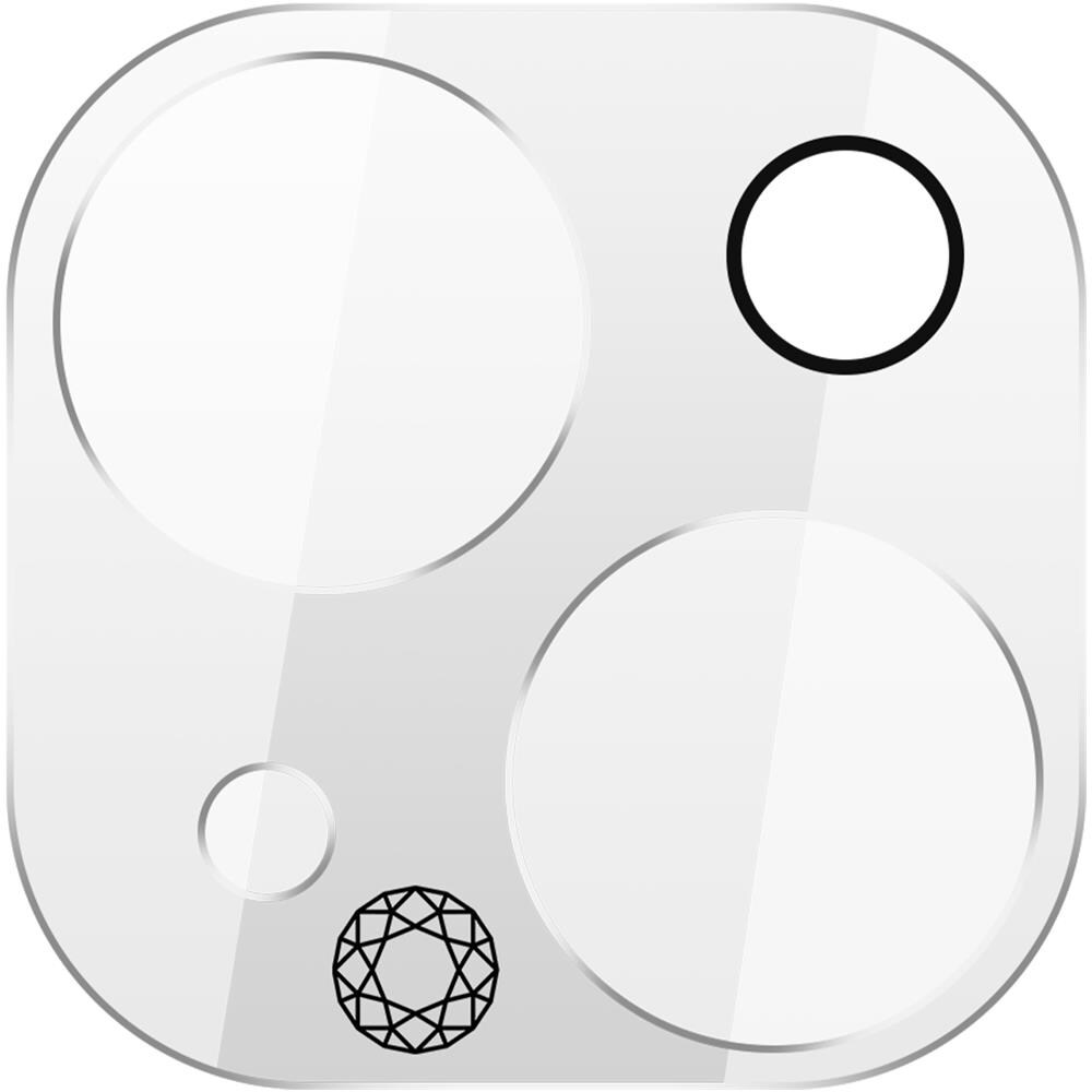 Vetrino Fotocamera Iphone 14 E 14 Plus Garanzia A Vita Force Glass Trasparente - Foto 2