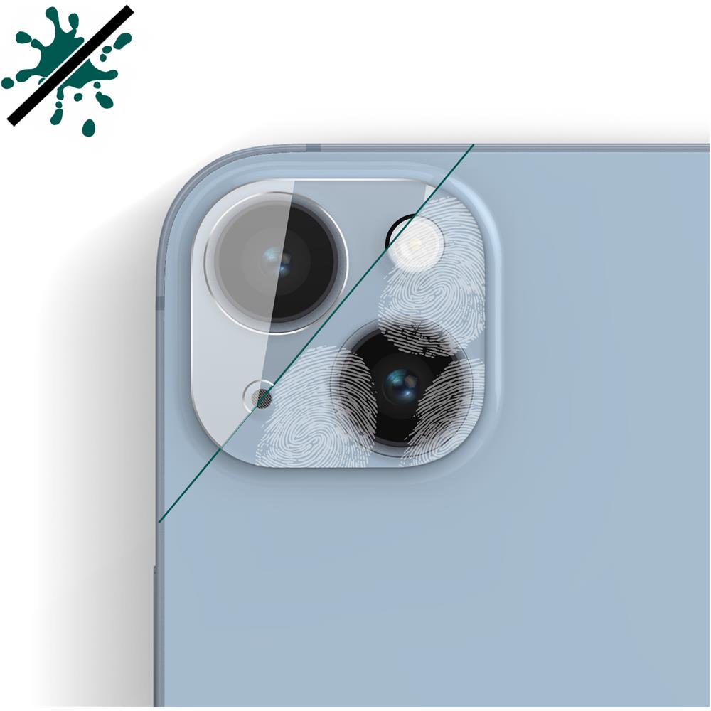 Vetrino Fotocamera Iphone 14 E 14 Plus Garanzia A Vita Force Glass Trasparente - Foto 5