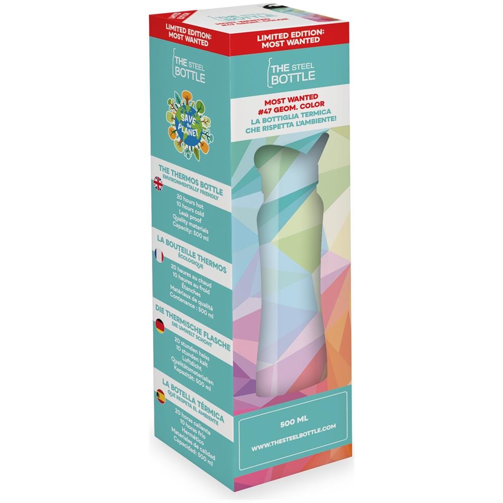 TSBMW47GMC Uso quotidiano 500 ml Acciaio Multicolore - Foto 2