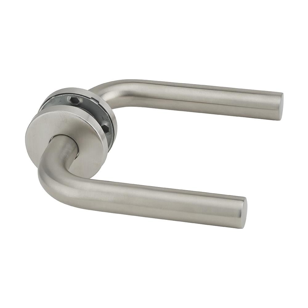 Coppia Di Maniglie Per Porta, Quadro 7x110mm, Acciaio Inox 304 - - Foto 1