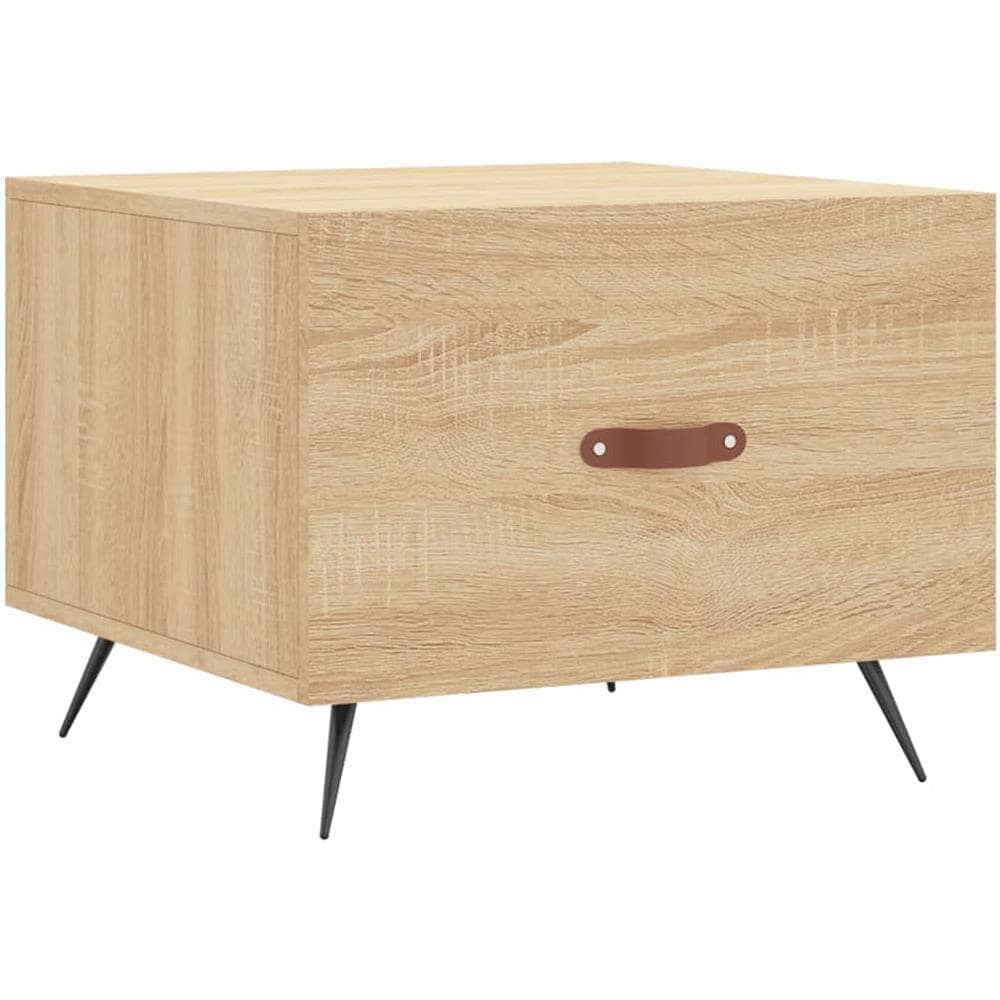 Tavolino Da Salotto Rovere Sonoma 50x50x40 Cm Legno Multistrato - Foto 2
