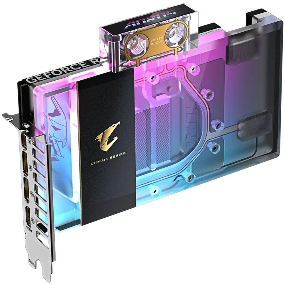GeForce RTX 5080 16 GB GB GDDR7 PCI Express x16 5.0 1 x HDMI 3 x Display Ports AORUS XTREME WATERFORCE - Foto 2