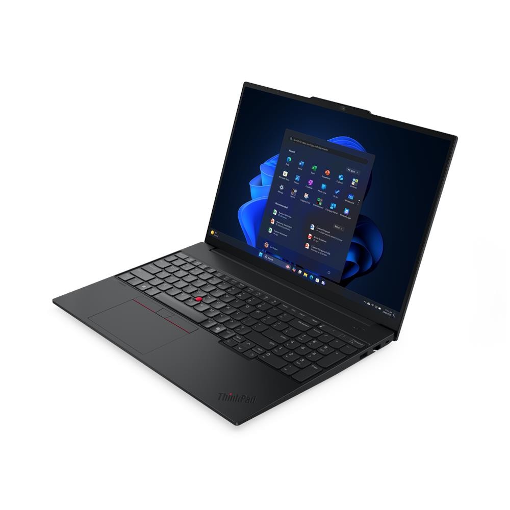 ThinkPad E16 Gen 3 (Intel) Copilot+ PC Intel Core Ultra 7 258V Computer portatile 40,6 cm (16") WUXGA 32 GB LPDDR5x-SDRAM 1 TB SSD Wi-Fi 6E (802.11ax) Windows 11 Pro Nero Italiano - Foto 2
