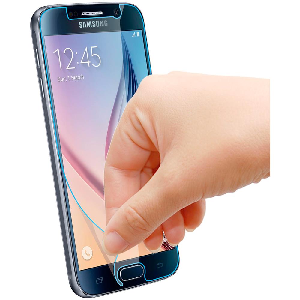 3x Pellicole Proteggi Schermo Trasparenti Per Samsung Galaxy S6 - Foto 1