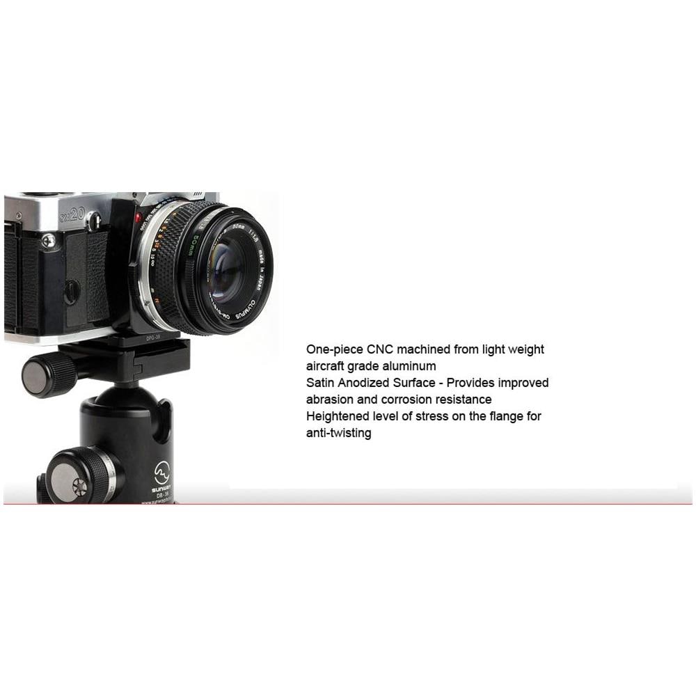 SUNWAYFOTO Piastra QR per fotocamera con