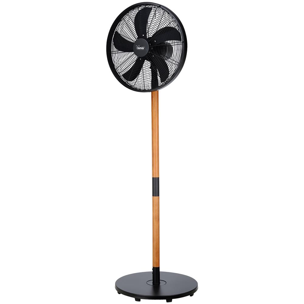 VPM410 Ventilatore a Piantana Diametro 40 cm Colore Nero / Legno - Foto 1