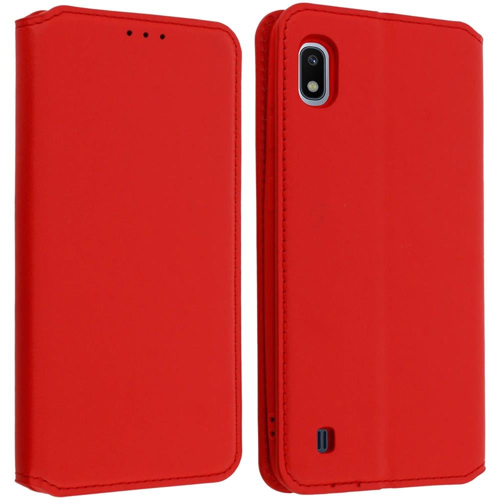 Custodia Samsung Galaxy A10 Portacarte Funzione Supporto Rosso - Foto 1