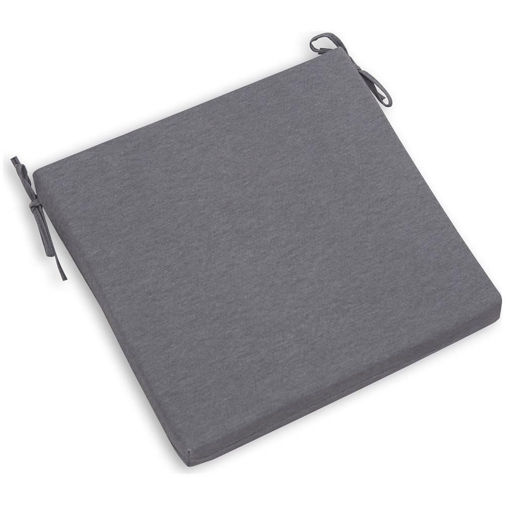 Cuscino Gandía Quadrato Grigio Sfoderabile 38x38x4,5 Cm - Foto 1