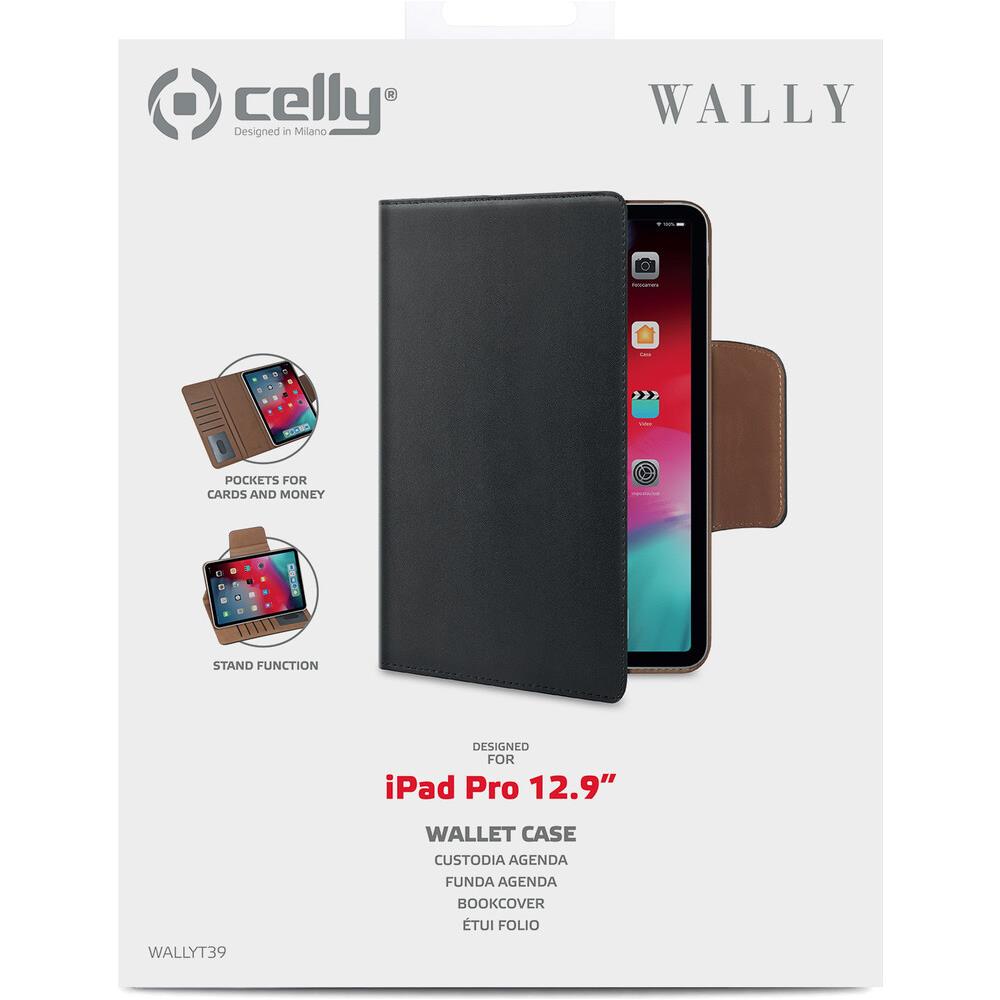 Wally 32,8 Cm (12.9'') Custodia A Libro Nero, Marrone - Foto 2