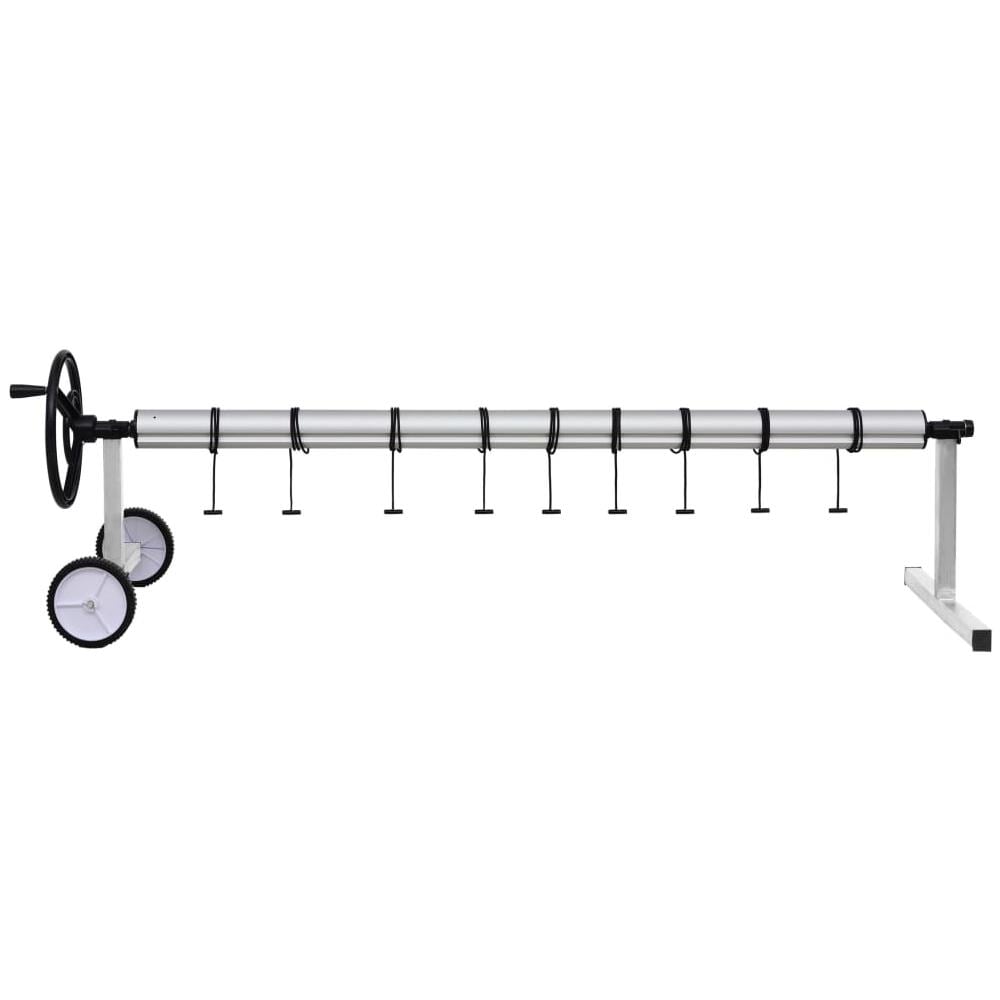 Rullo di Copertura per Piscina con Base in Acciaio Inox - Foto 2