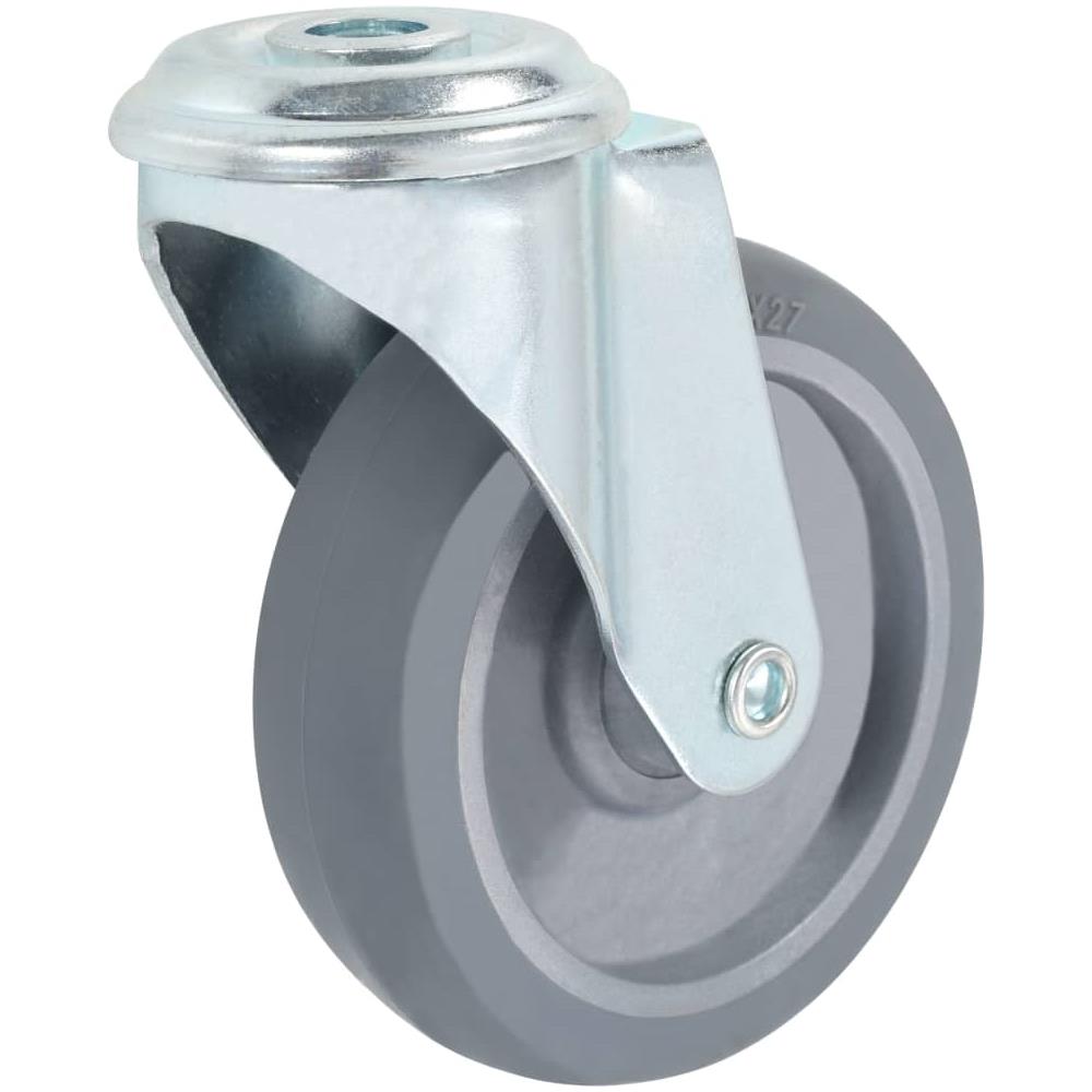 Ruote Girevoli Con Foro Per Bulloni 4 Pz 100 Mm - Foto 3