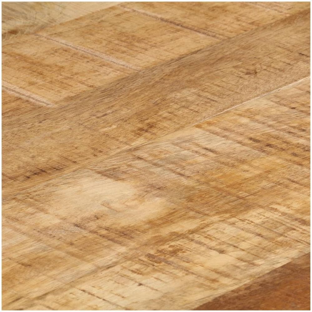 Tavolo Da Pranzo 140x70x76 Cm In Legno Di Mango Grezzo - Foto 2
