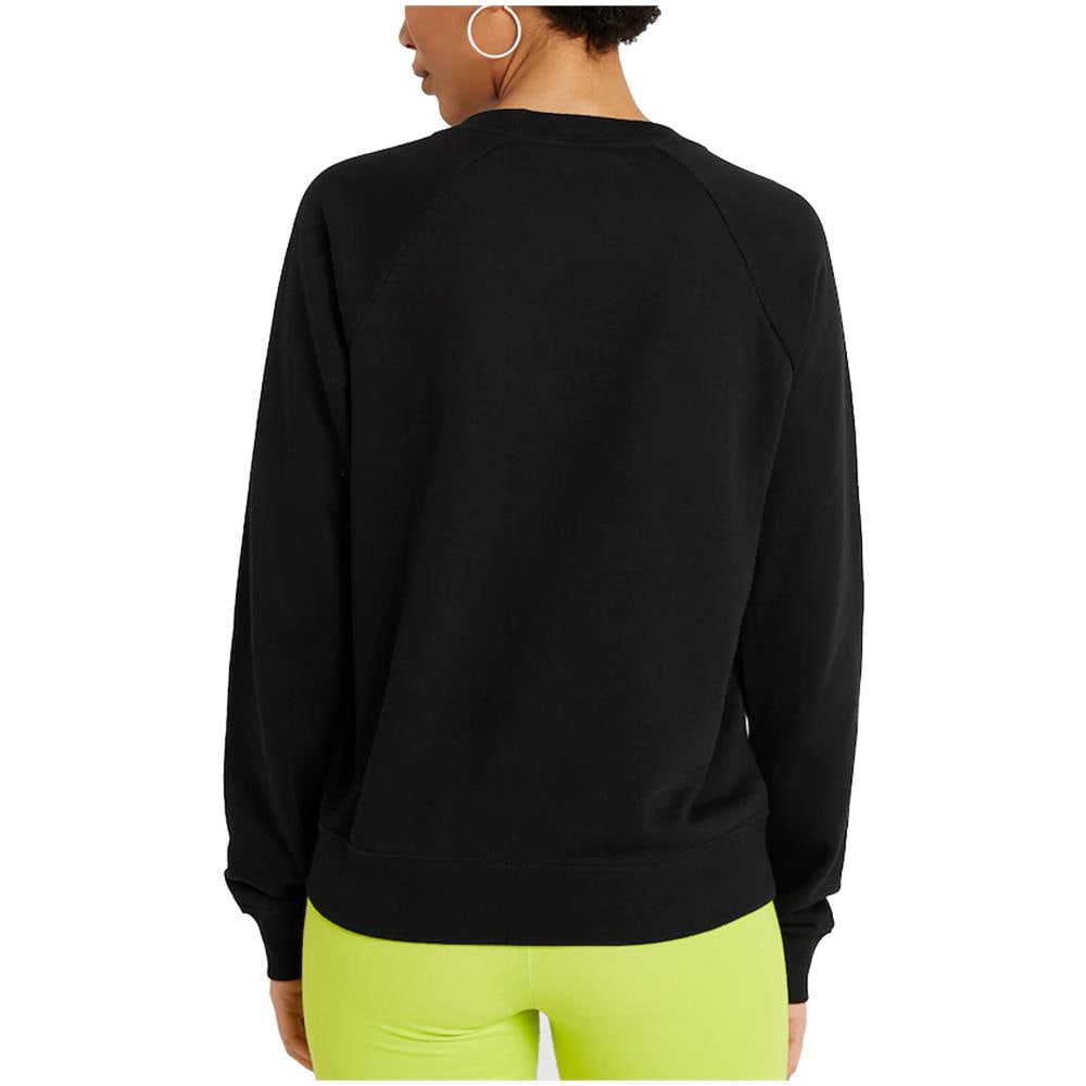 Felpa Donna Essential Crew Fleece Hbr Nera Taglia S Codice Bv4112-010 - Foto 2