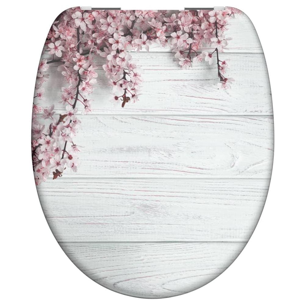 Tavoletta WC con Chiusura Ammortizzata FLOWERS & WOOD - Foto 2