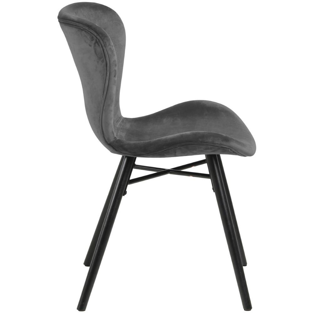 Sedia Batilda Vic Grigio Scuro - Foto 2