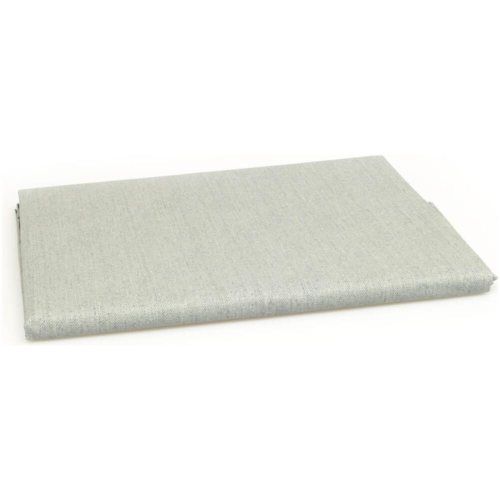 Telo Arredo Granfoulard Copritutto Cotone Made Italy Vari Disegni Arredatutto Copriletto Multiuso 2 Piazze Tinta Unita Grigio - Foto 2