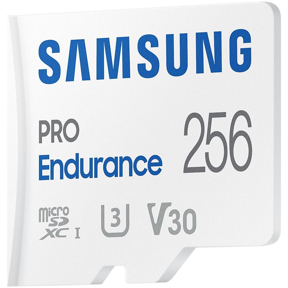 MicroSD PRO Endurance da 256 GB Velocità UHS-I di Classe V10  fino a 100 MB / s in lettura Adattatore SD  - Foto 2