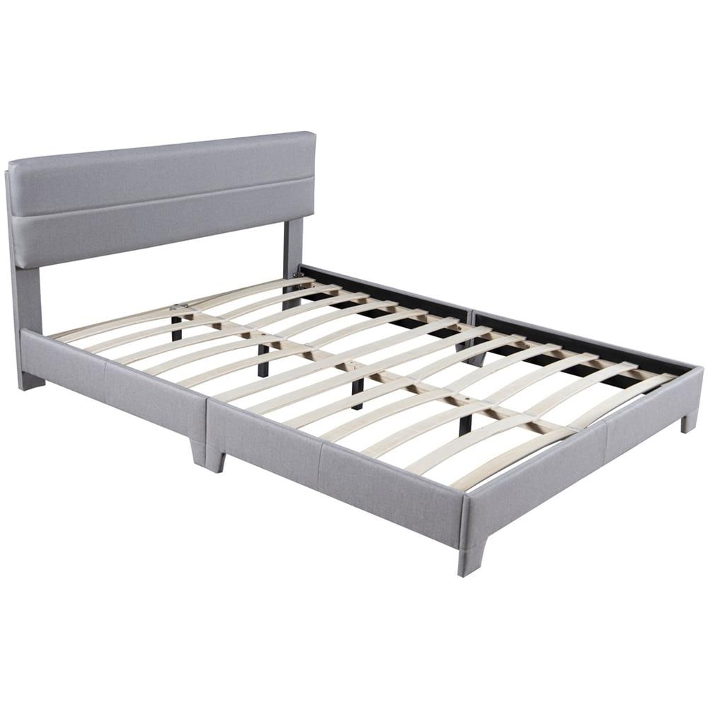 Lincoln Letto Di Design 160x200 Grigio - Foto 1