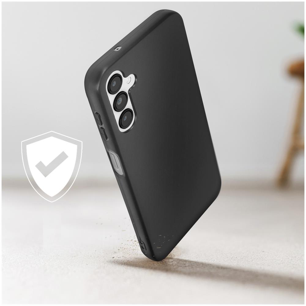 Cover Per Samsung Galaxy A14 5g E 4g Silicone Gel Flessibile Sottile Nera - Foto 2