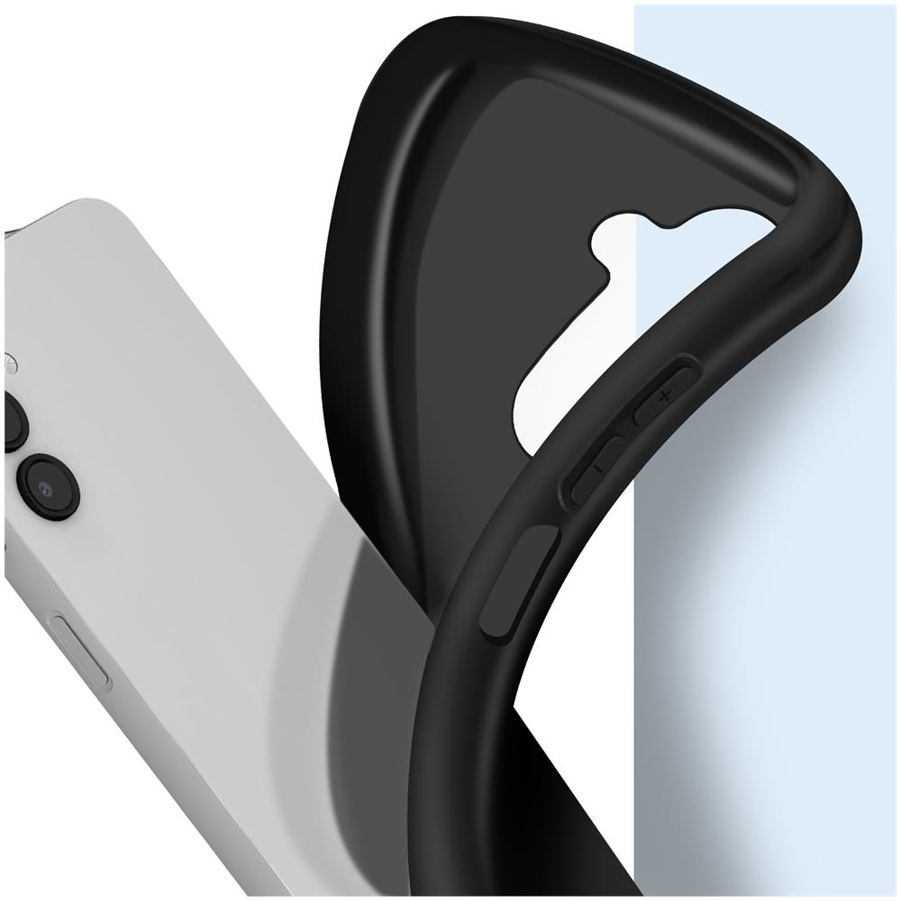 Cover Per Samsung Galaxy A14 5g E 4g Silicone Gel Flessibile Sottile Nera - Foto 5