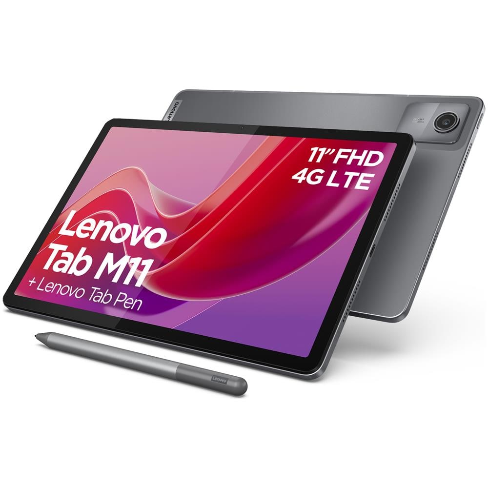 Tablet Tab M11 Grigio 10.9" IPS Mediatek RAM 8GB Memoria 128 GB +Slot MicroSD Wi-Fi - 4G Fotocamera 8Mpx Android 13 - - Foto 1