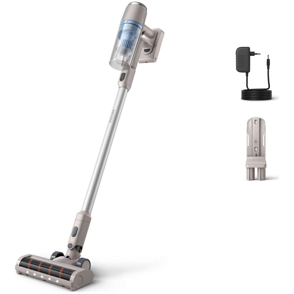 Scopa Elettrica senza Filo XC2011/01 Ricaricabile Senza Sacchetto Colore Blu Grigio - Foto 1