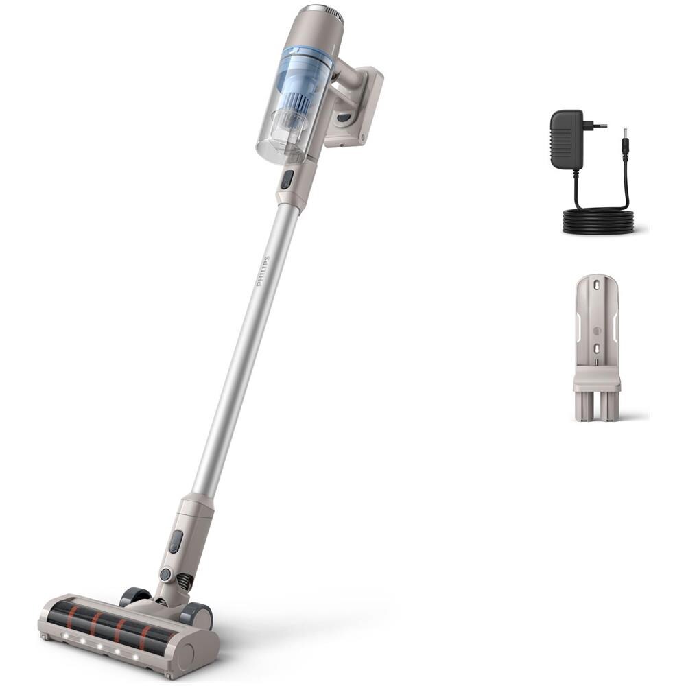 Scopa Elettrica senza Filo XC2011/01 Ricaricabile Senza Sacchetto Colore Blu Grigio - Foto 2