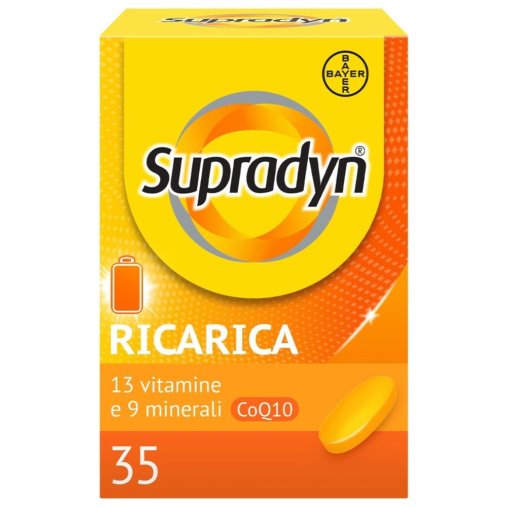 Supradyn Ricarica Integratore Multivitaminico Completo Vitamine e Minerali, 35 Compresse - Foto 1