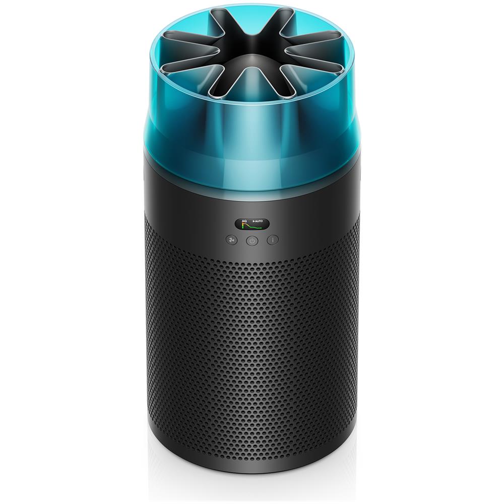HushJet Purifier Compact HJ10 100 m² 41 dB Nero, Turchese - Foto 1