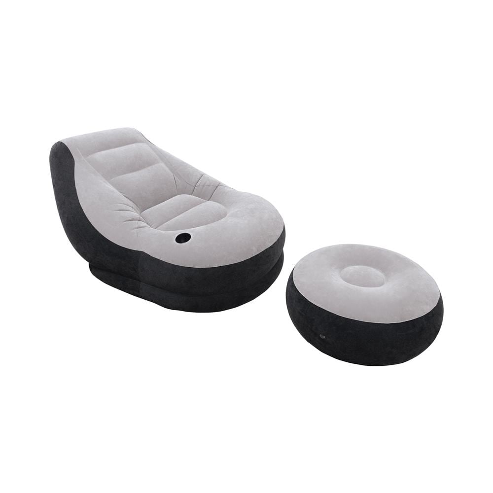 68564 Poltrona Lounge 99X130X76 cm con poggia piedi - Foto 1