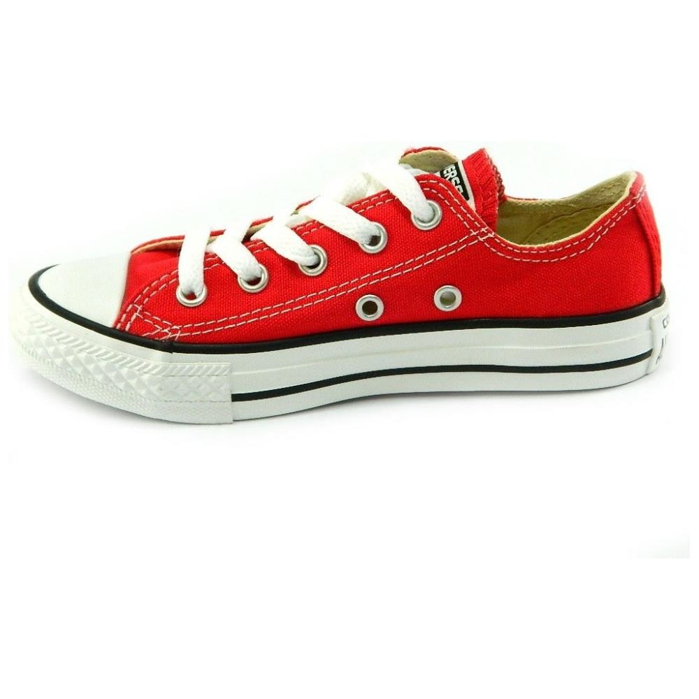 All Star Ct Scarpa Sneakers Rossa Red Bassa Low Junior 3j236c numero 33 - Foto 2