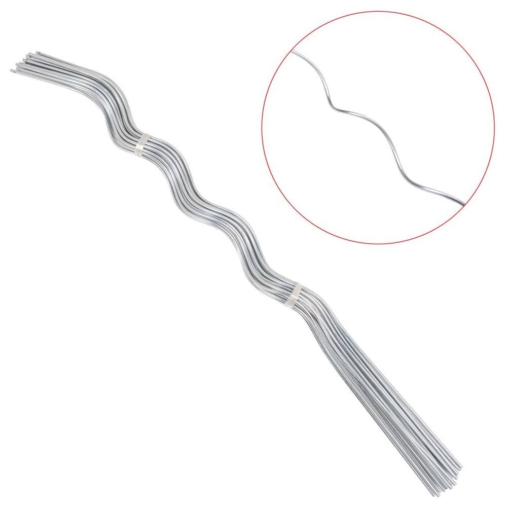 50 Pz Supporti A Spirale Per Piante 110 Cm In Acciaio Zincato - Foto 1