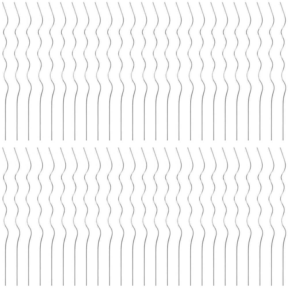 50 Pz Supporti A Spirale Per Piante 110 Cm In Acciaio Zincato - Foto 2