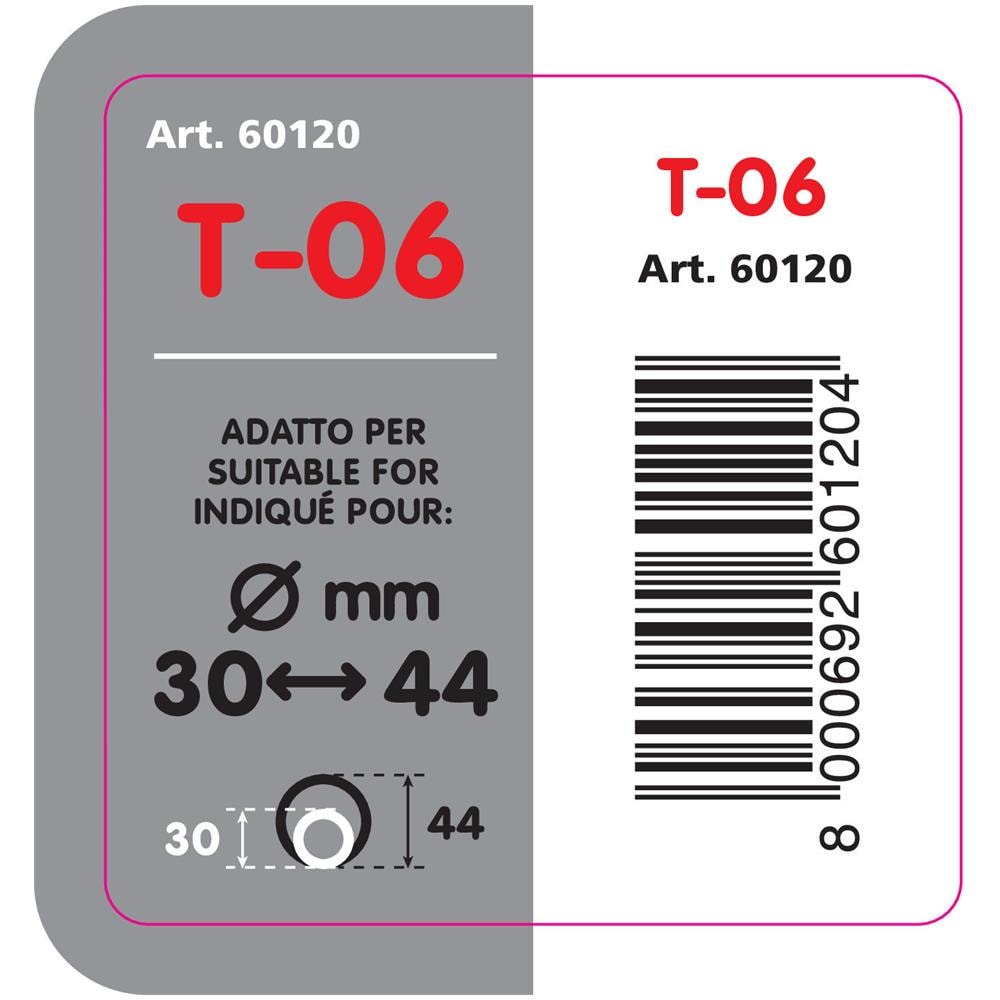 Terminale T-06 Acciaio Inox Diam. 30-44mm - Foto 6
