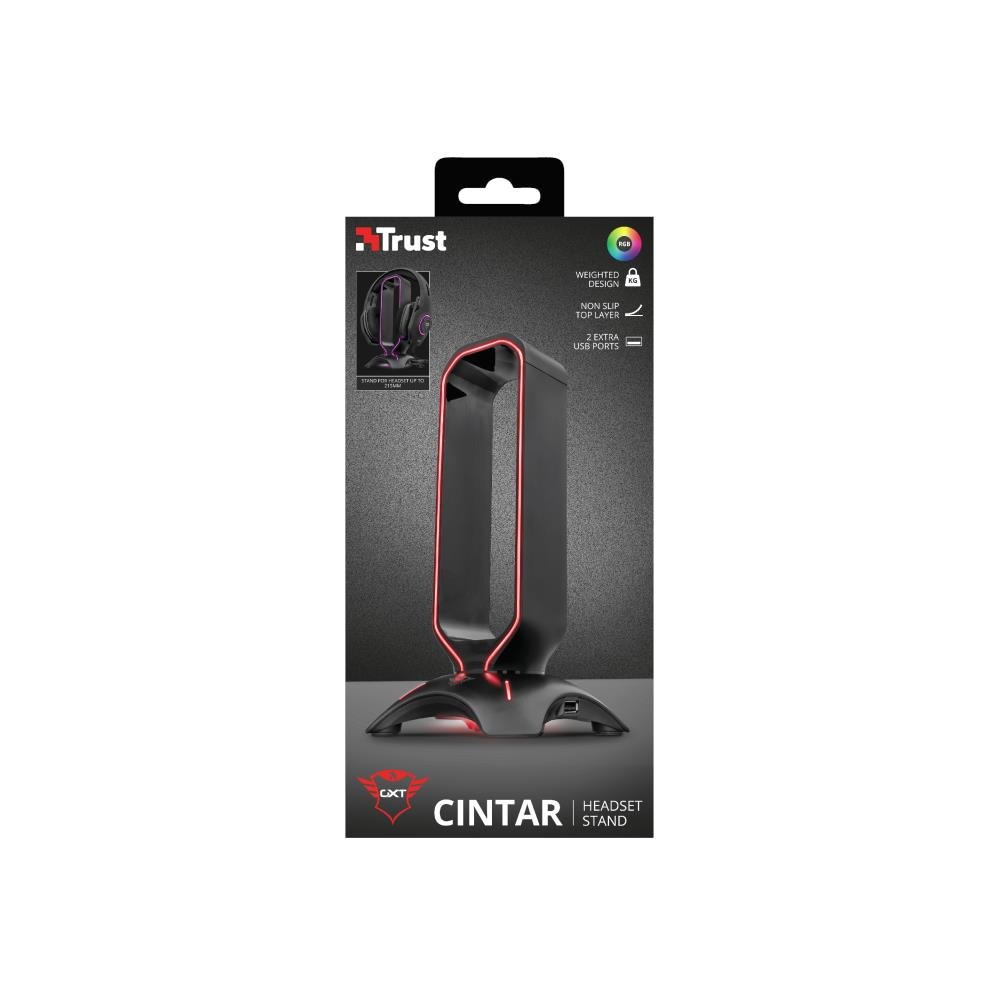 Stand per Cuffie GXT 265 Cintar RGB Colore Nero  - Foto 8
