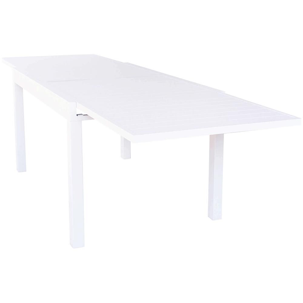 Jerri - Set Tavolo In Alluminio Cm 135/270 X 90 X 75 H Con 6 Poltrone Lotus - Foto 2