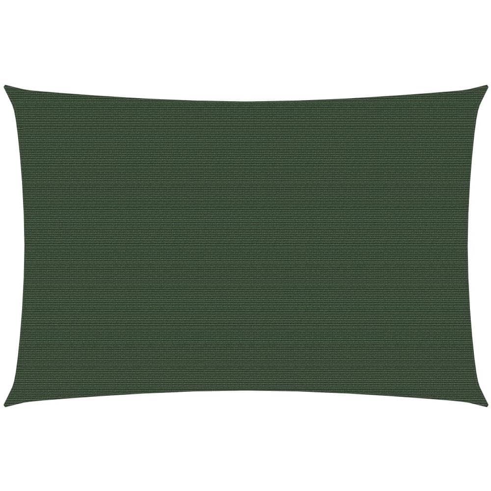 Vela Parasole 160 G / m? Verde Scuro 6x7 M In Hdpe - Foto 1
