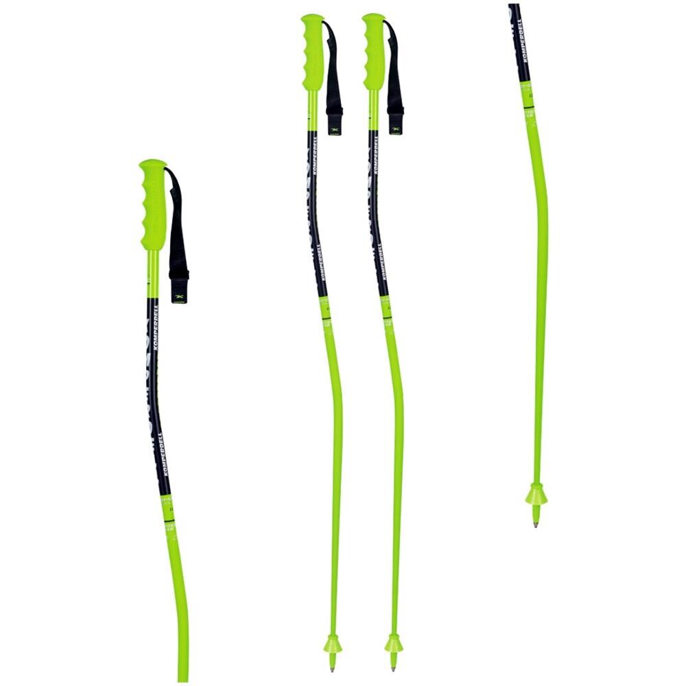 Bastoni Sci Nationalteam Super-g 18 Mm - Green-black Cm 130 - Foto 1