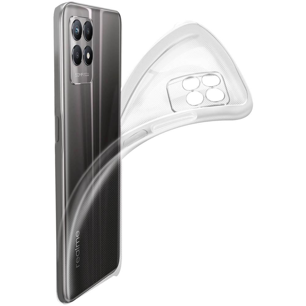 Cover Realme 8i Silicone Flessibile Sottile Trasparente - Foto 2